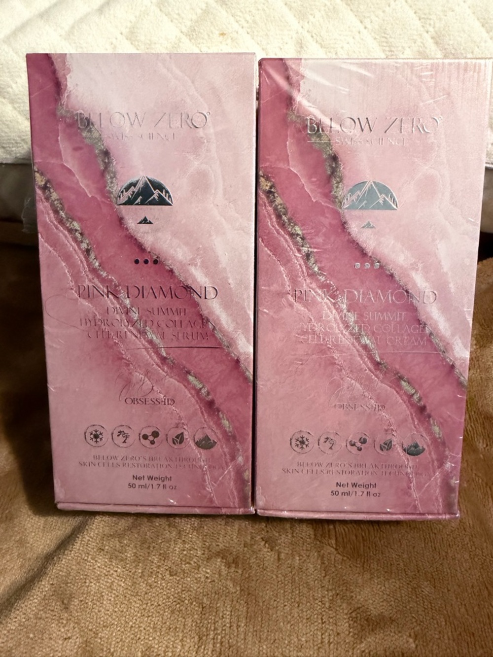 Pink Diamond Hydrating Face Serum - Pink